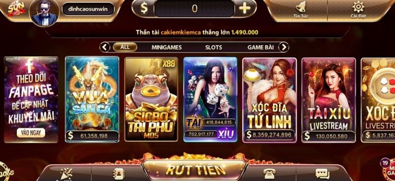 Sunwin là cổng game uy tín để chơi tài xỉu